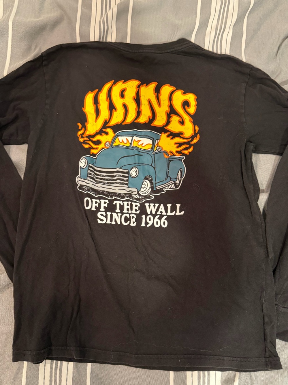 Vans Black Long-Sleeve Shirt
